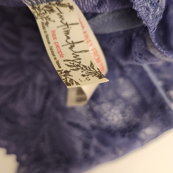 Free People Everyday Lace Longline Bralette OB1389218 new - Picture 5 of 5